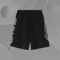 Li Ning Children's Sports Shorts 2021 Summer New Men's Big Children Cotton Loose Knitted Five-Minute Pants YKSR023