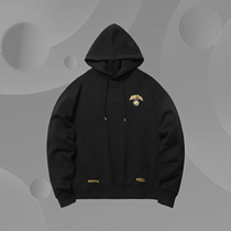 Li Ning 2021 new products BADFIVE less incompatible with Tongan men and women with the same loose sleeve headcoat AWDR421