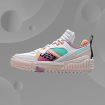 Li Ning Casual Shoes 2020 New Legends Start 001 Classic board shoes 001 Unblock women shoes AGCQ232