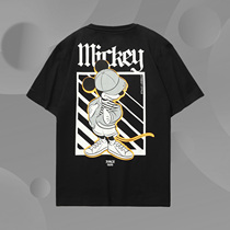 Li Ning Joint Series Short Sleeve Men's and Women's Jacket 2021 New Couple Summer Sports T-shirt AHSR544