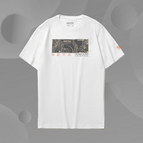 Li Ning Short-sleeved Men's Mad Wizards T-shirt 2021 Summer New Soldiers Are Not Tired of Cheating Round Neck Sports T-shirt AHSR117