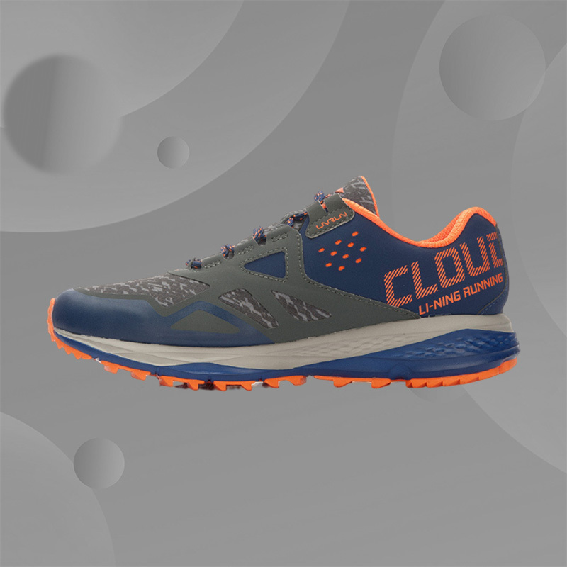 Lining/Li Ning Genuine Cloud 2Nd Generation Men's Shock-Absorbing, Wear-Resistant, Comfortable Low-Top Sports Running Shoes Arhl059