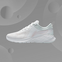 Li Ning Women Shoes 2021 Summer Shock Absorbing Running Shoes Mesh Cloth Breathable Sneakers Lovers Casual Shoes ARHR120