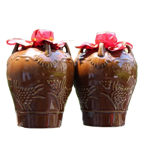 Shaoxing Xianheng Hotel Food Taidiao Рисовое вино 1 кг * 2 Полусладкое клейкое рисовое вино