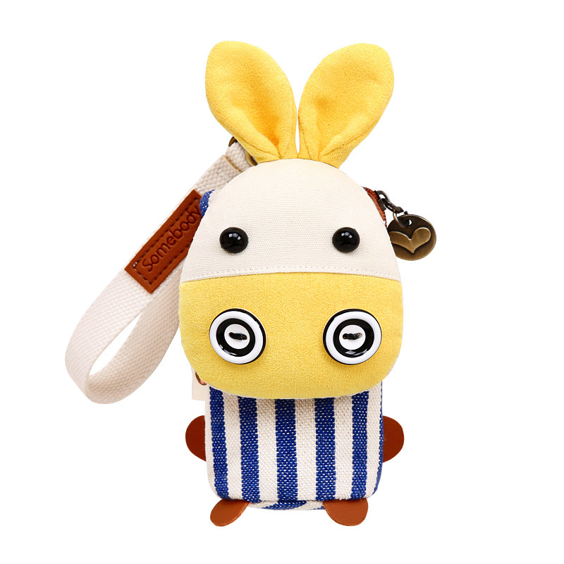 Key Pack Women's Korean cute cloth Versatile Large Capacity Mini Key Containing the Key Pack Zero Wallet