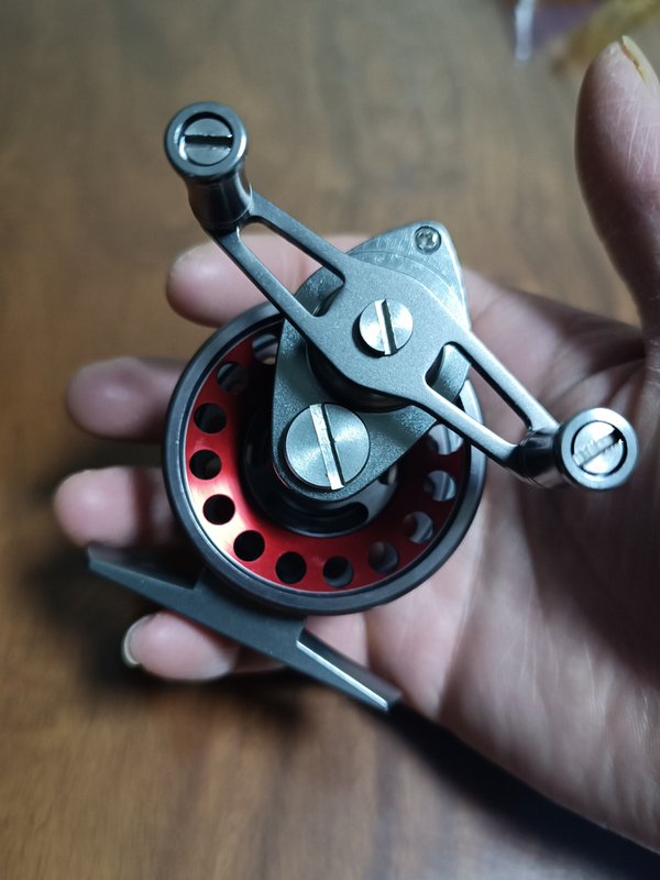All-Metal Fly Fishing Reel with Drag System, Gear Ratio, and Gearbox, Fly Reel Set