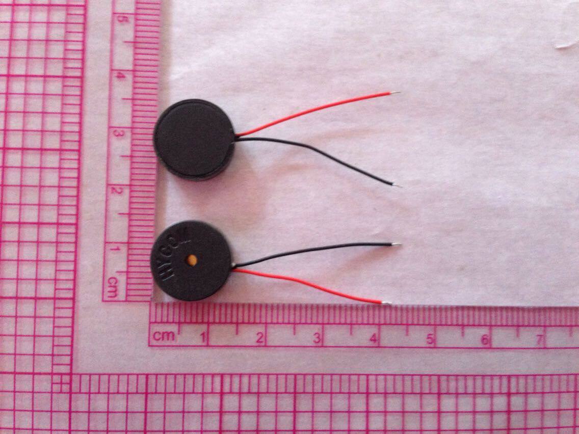Diameter 14MM HY-1440 with wire piezoelectric buzzer buzzer diameter 14*4MM wire length 28MM