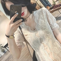 Fat woman super fairy summer large size womens clothing 2021 new micro fat mm belly reduction age foreign style thin a-line dress