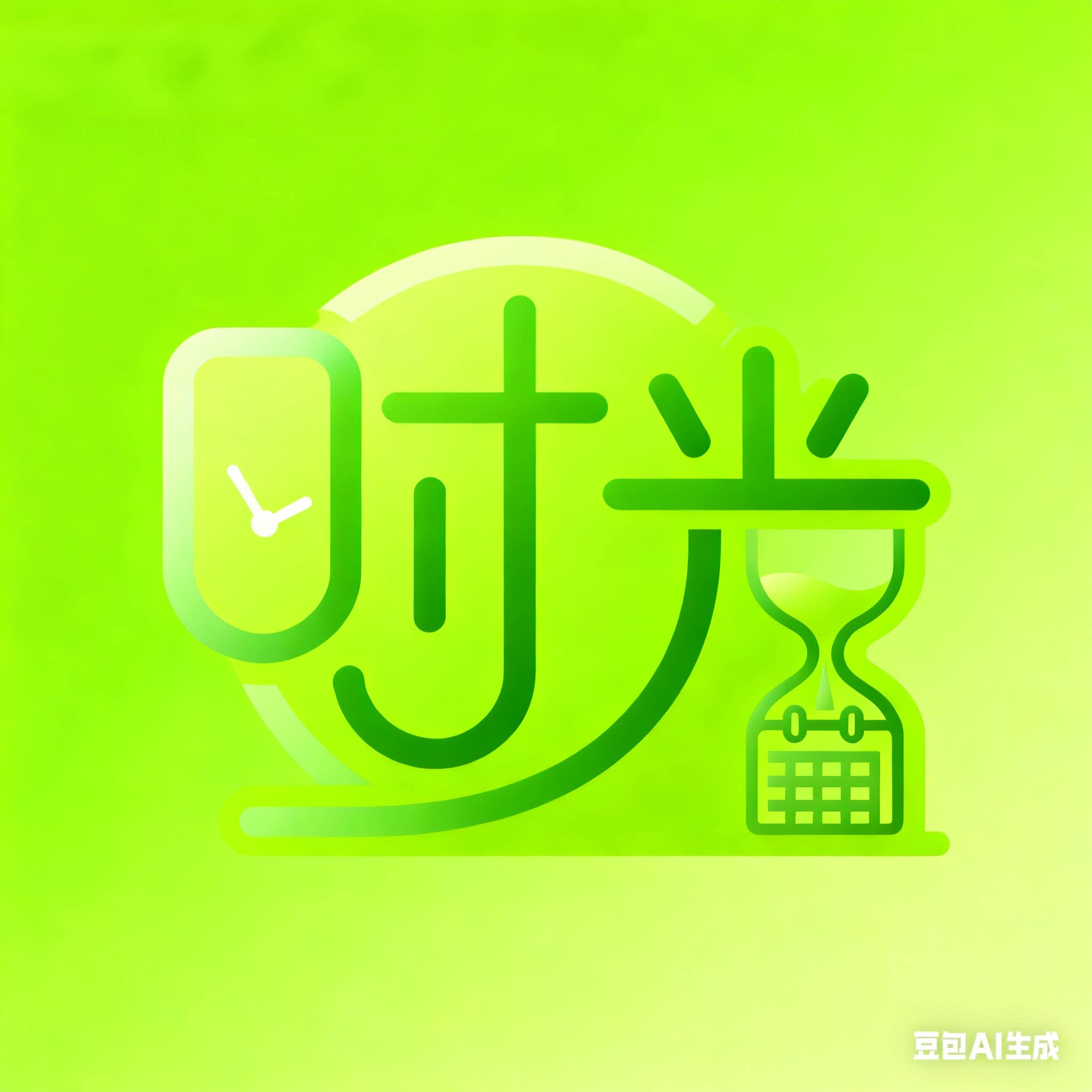 时光素材铺的LOGO