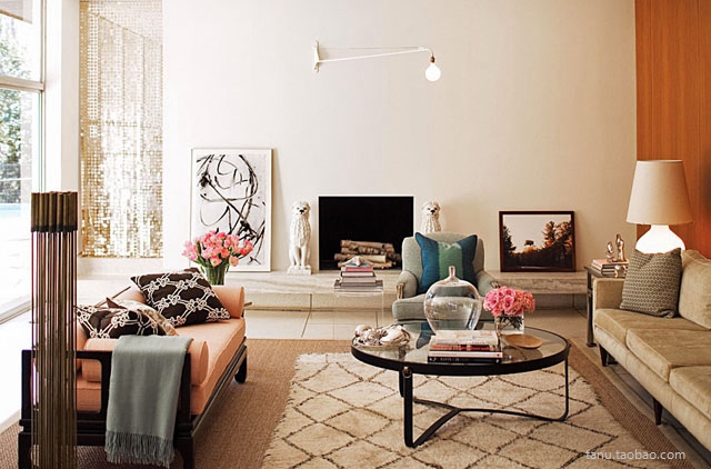 Beni Ourain Carpet thảm handmade Bắc Âu Morocco kim cương bông dòng thảm phòng khách màu đen và trắng - Thảm thảm nhựa trải sàn