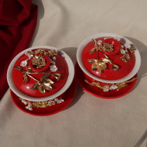 Upscale girlfriends New wedding gift wedding suit handmade red cups a pair of creative practical engagement gifts for new people