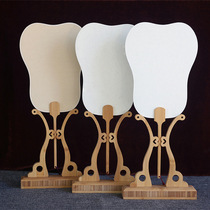 Fan frame support group fan solid wood base Palace fan bracket classical fan seat accessories bamboo Chinese style ancient craft fan frame