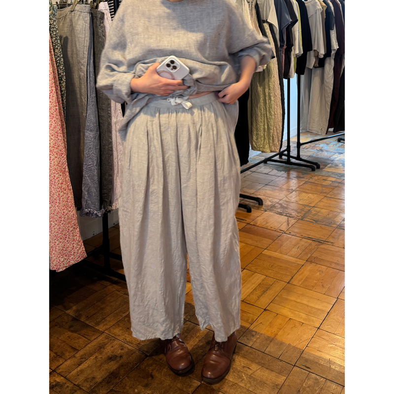 In Stock Robe De Peau｜Linen Casual Pants