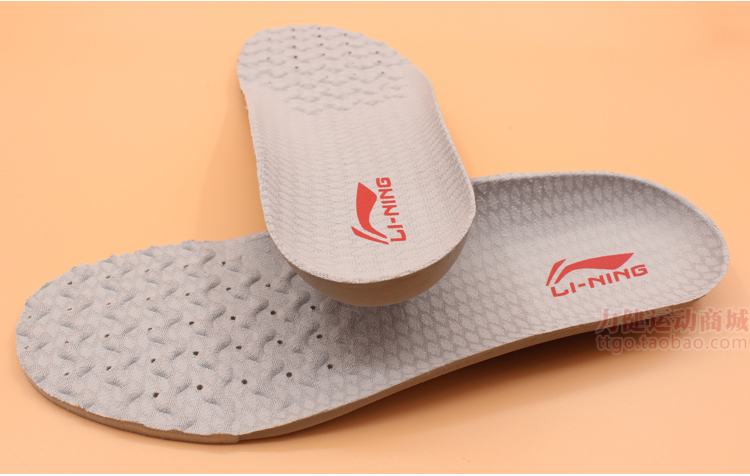 Chính hãng Li Ning thể thao lót cầu lông lót giày thể thao chạy mồ hôi thấm hấp thụ sốc thở dày nam giới và phụ nữ lót giày bitis