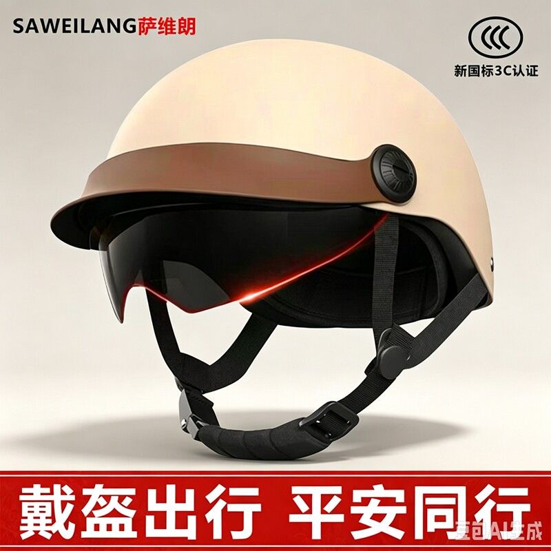 3C certified new national standard electric vehicle helmet