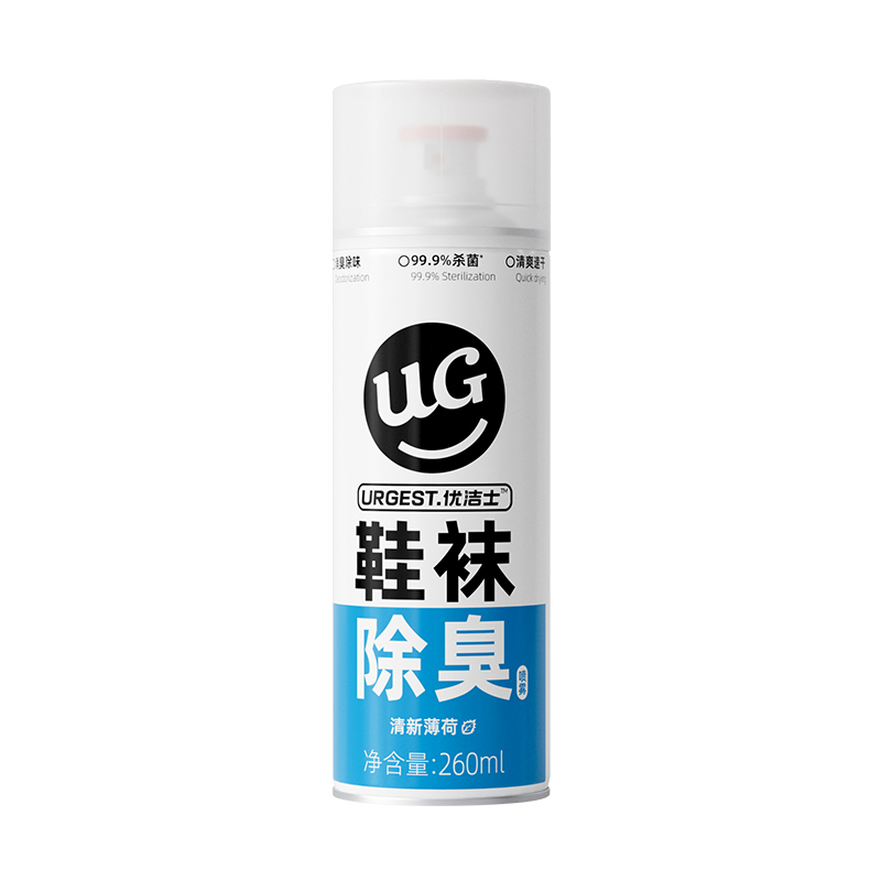 稳定签到！优洁士鞋袜除臭喷雾260ml