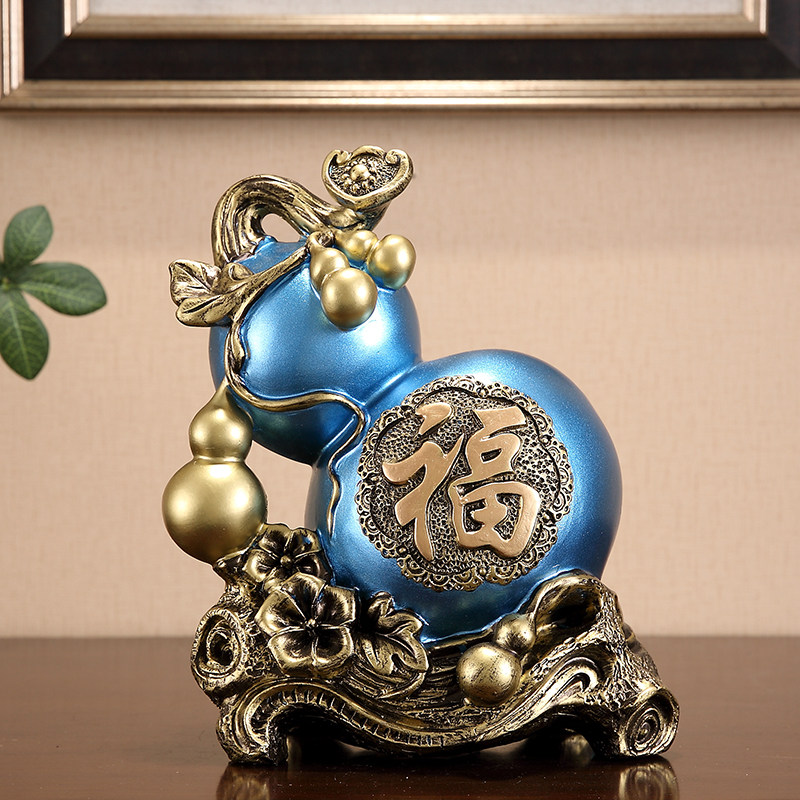 Gourd Pendulum pieces Living room Town Residence Residence Ornaments Bedroom creativity Furnishing Genguan TV Personality Modern Wine Cabinet