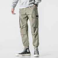 Армейский серый [5259 Микро -бомбарские штаны]