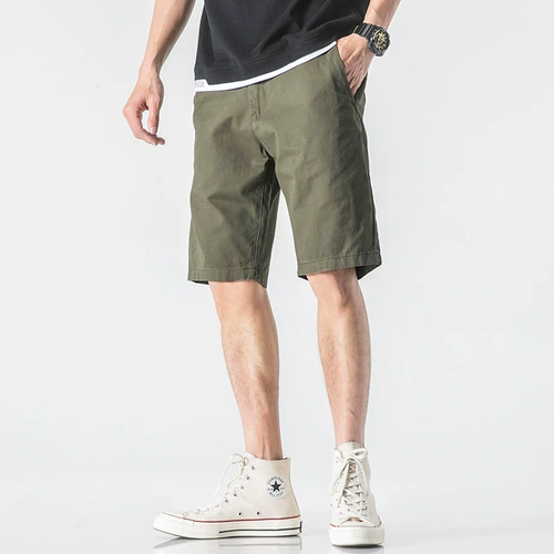 Летние трендовые шорты для отдыха, хлопковые пляжные штаны