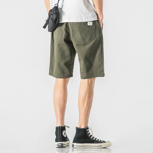 Летние шорты, пляжные хлопковые штаны, оверсайз, большой размер