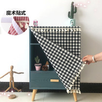 Bedroom Kindergarten Kitchen cabinet stairway occlusion Kitchen desk Home office desk curtain Floor heating water separator occlusion