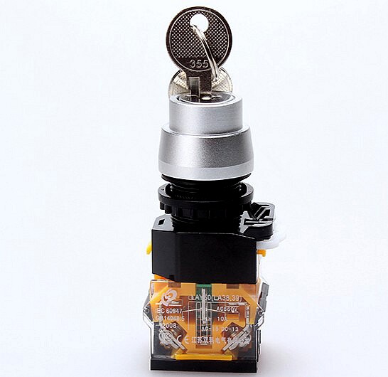 Jiangsu Shuangke 2-position 3-position 2-speed key switch LAY50-22D-11Y 20Y 3-speed