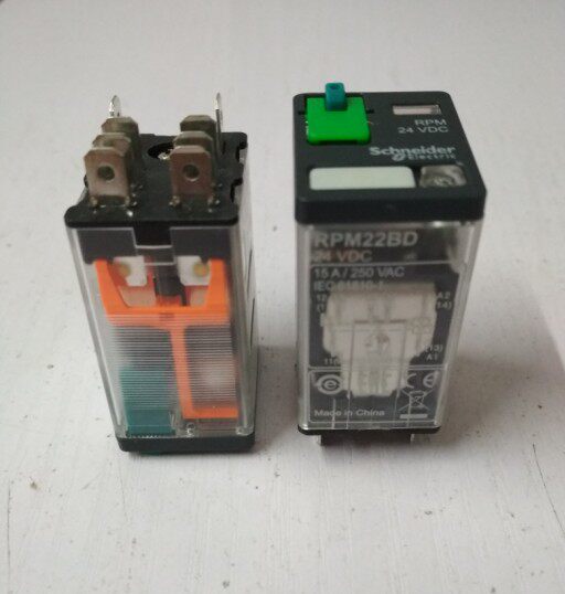 Schneider 8-pin 2-on-2-off high current relay schneider RPM22BD RPM22P7