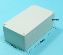 Plastic waterproof box 158 x90x 60mm waterproof box plastic case sealed box junction box