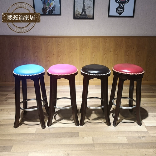 БЕСПЛАТНАЯ ДОСТАВКА СЕДНАЯ ДЕРЕВОДНОГО БАР Стул KTV BAR BAR BAR Стул Taipei Pure K Bar Стул хороший звук