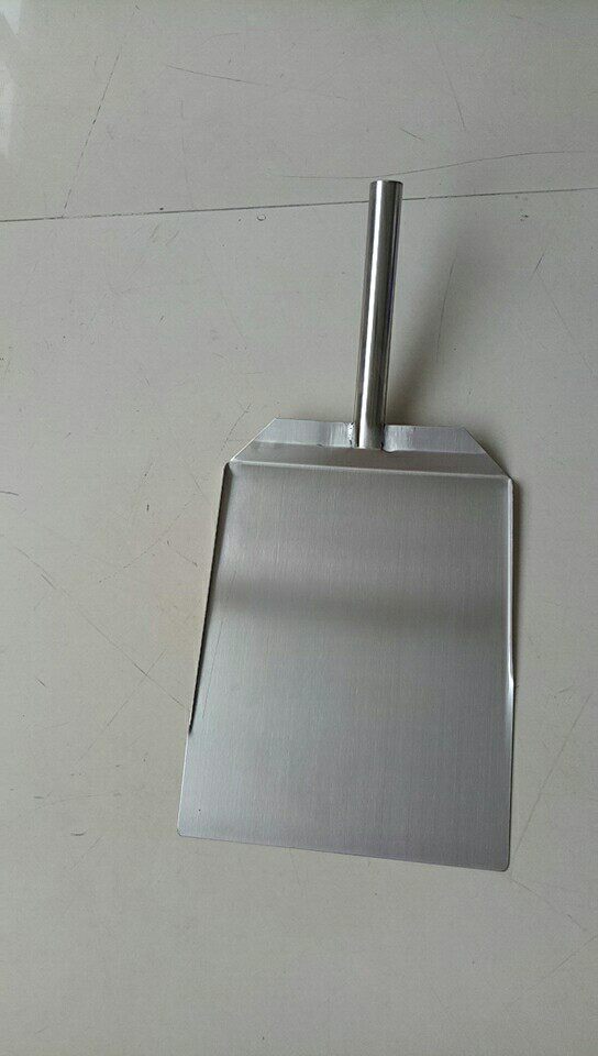 Extra large fish shovel stainless steel large shovel grilled fish box supporting fish shovel baking frying shovel iron plate burning shovel