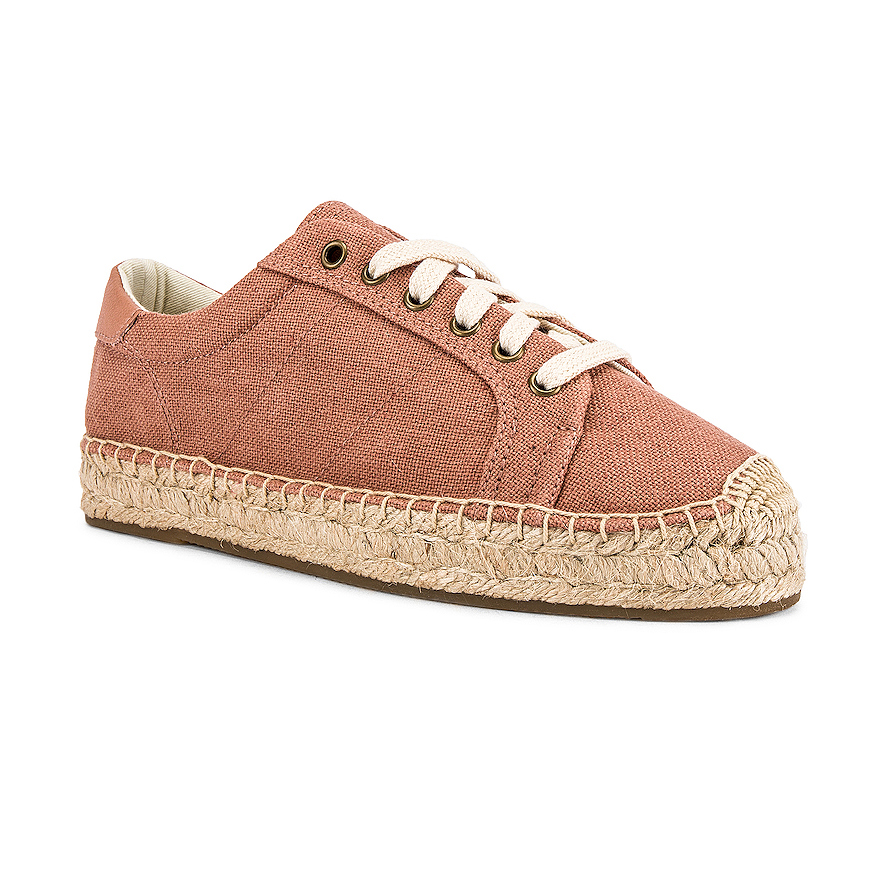 Spot discount American Soludos French lace fisherman shoes straw shoes platform shoes