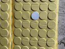 2019 foam Eva rubber appliance non-slip foam adhesive sticker sponge double-sided tape white round rubber gasket