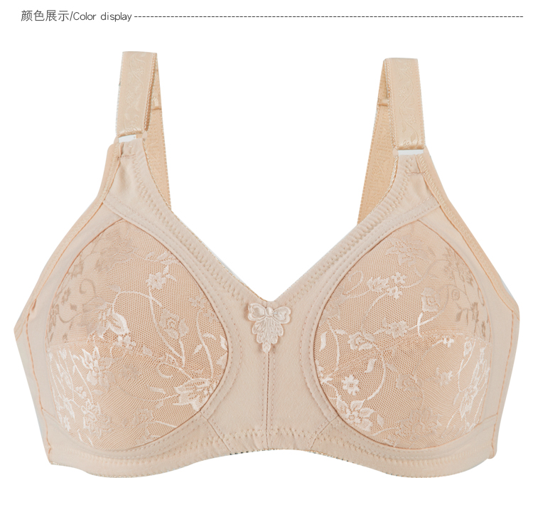 Trung niên và cotton cũ không có vòng thép áo ngực cỡ lớn mỏng đồ lót mẹ mùa hè tụ tập người già cotton thoáng khí quần lót cotton