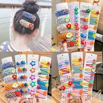 Children hairclip female cute princess baby headdress clip Korean girl hair accessories little girl broken hair hair hair card bbclip