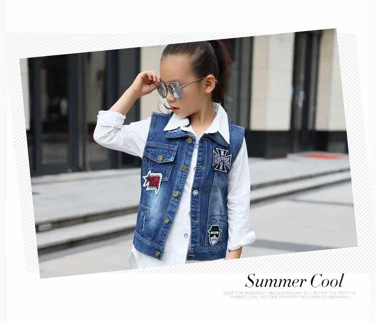 Gilet enfant en toile - Ref 2069268 Image 18