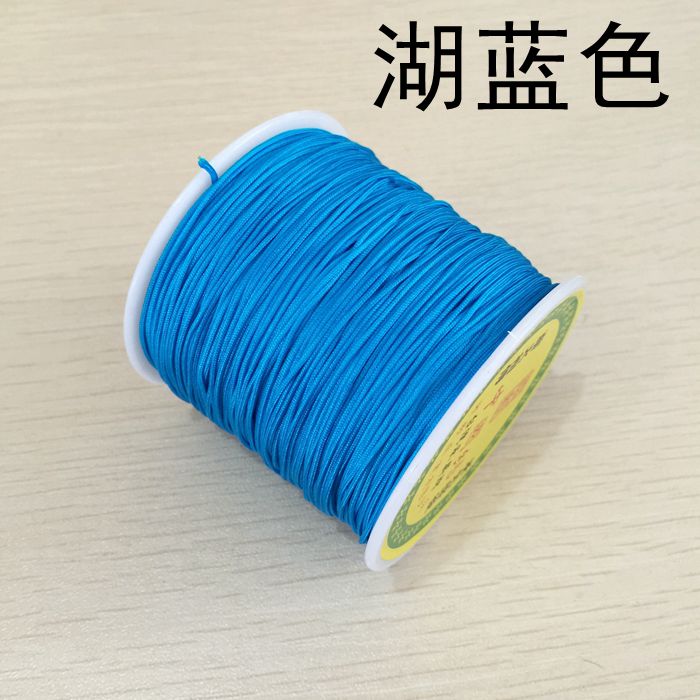 Thẻ lương của Đài Loan 72 dòng ngọc bích DIY chuỗi hạt vàng cửa hàng ngọc bích đặc biệt dòng vòng tay vòng chân một cuộn - Vòng chân lắc chân vàng trắng