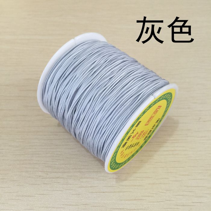 Thẻ lương của Đài Loan 72 dòng ngọc bích DIY chuỗi hạt vàng cửa hàng ngọc bích đặc biệt dòng vòng tay vòng chân một cuộn - Vòng chân lắc chân vàng trắng
