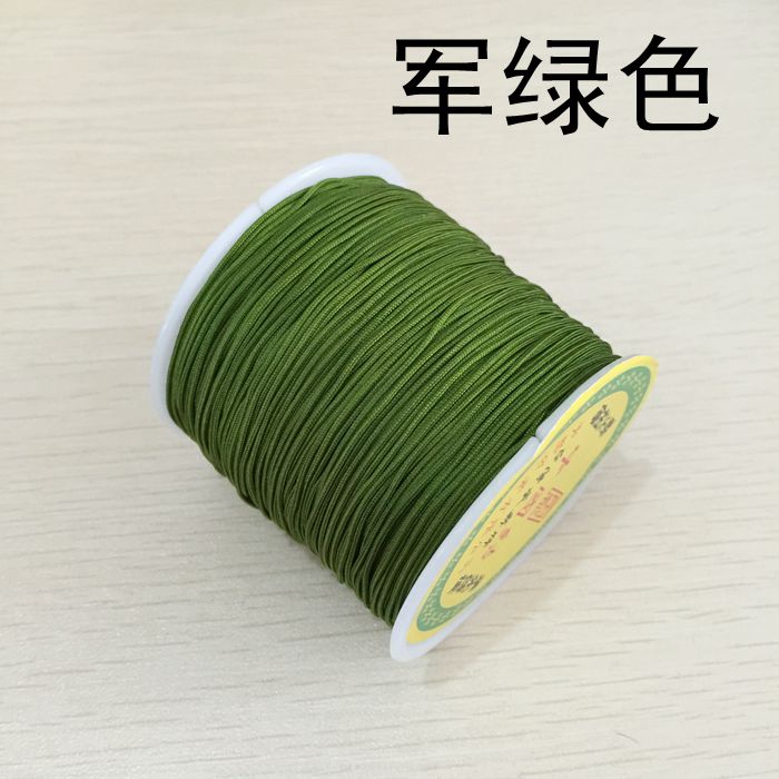 Thẻ lương của Đài Loan 72 dòng ngọc bích DIY chuỗi hạt vàng cửa hàng ngọc bích đặc biệt dòng vòng tay vòng chân một cuộn - Vòng chân lắc chân vàng trắng
