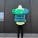 Sesame Street XX winter kaws joint down jacket 1996 windproof thickened jacket warm men and women's bread suit