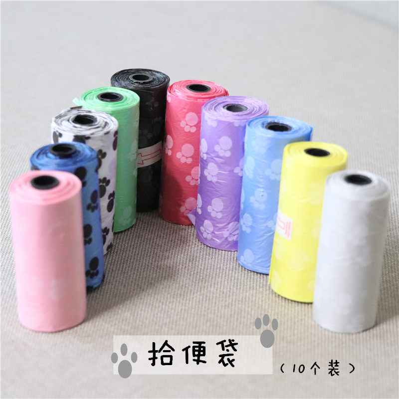 Pet Cleaning Supplies Pet Garbage Bags ten Poop Bags Dogs Clampdown With Clean Bag Portable Garbage Bags