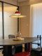 Italian Original Imported Frisbee Restaurant Chandelier Designer Model Room Round Dining Table Bar Counter Ufo Chandelier