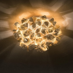 2024 New Model Italian Imported Petal Ceiling Lamp Designer Creative Living Room Lamp Warm and Romantic Bedroom Lighting