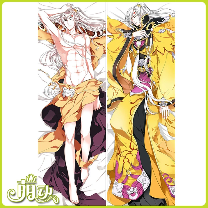 Jianwang Three Pillow Anime Cushion Fu Girl Sword Gối hạng ba Gối hai chiều Toàn bộ cơ thể Trò chơi Ngoại vi - Carton / Hoạt hình liên quan