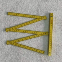 Wooden folding ruler 1 meter 2 meters wooden ruler wooden folding beech wood birch woodworking 1 meter 50% off without iron sheet