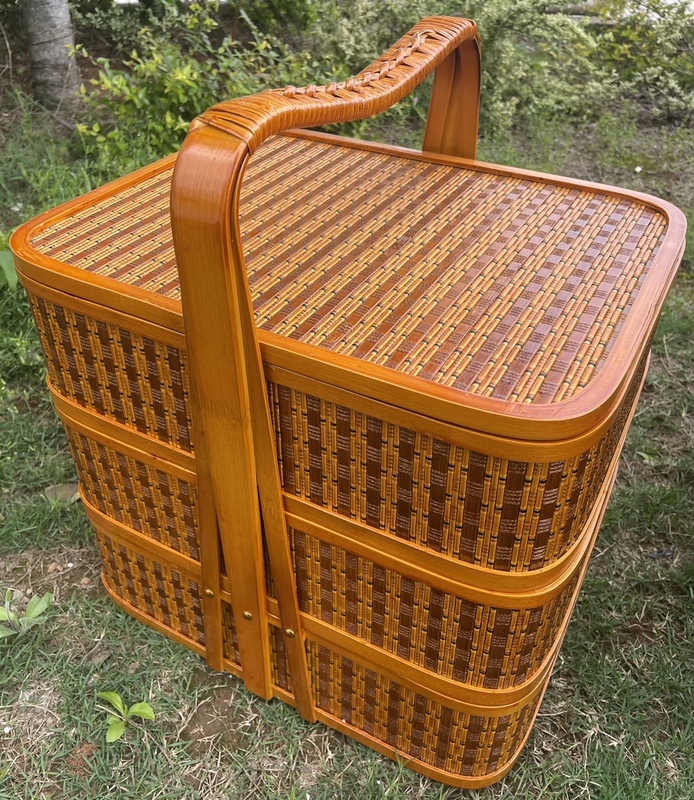 Bamboo Woven Baskets, Hotel Delivery Baskets, Takeout Food Boxes, Gift Baskets, Picnic Baskets, Ancestor Worship Baskets Bamboo Woven Baskets, Hotel Delivery Baskets, Takeout Food Boxes, Gift Baskets, Picnic Baskets, Ancestor Worship Baskets