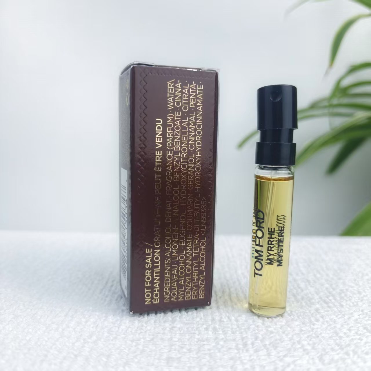 香氛侦察兵速报】原装TOM FORD MYRRHE MYSTERE隐秘没药香水试管小样2ML 