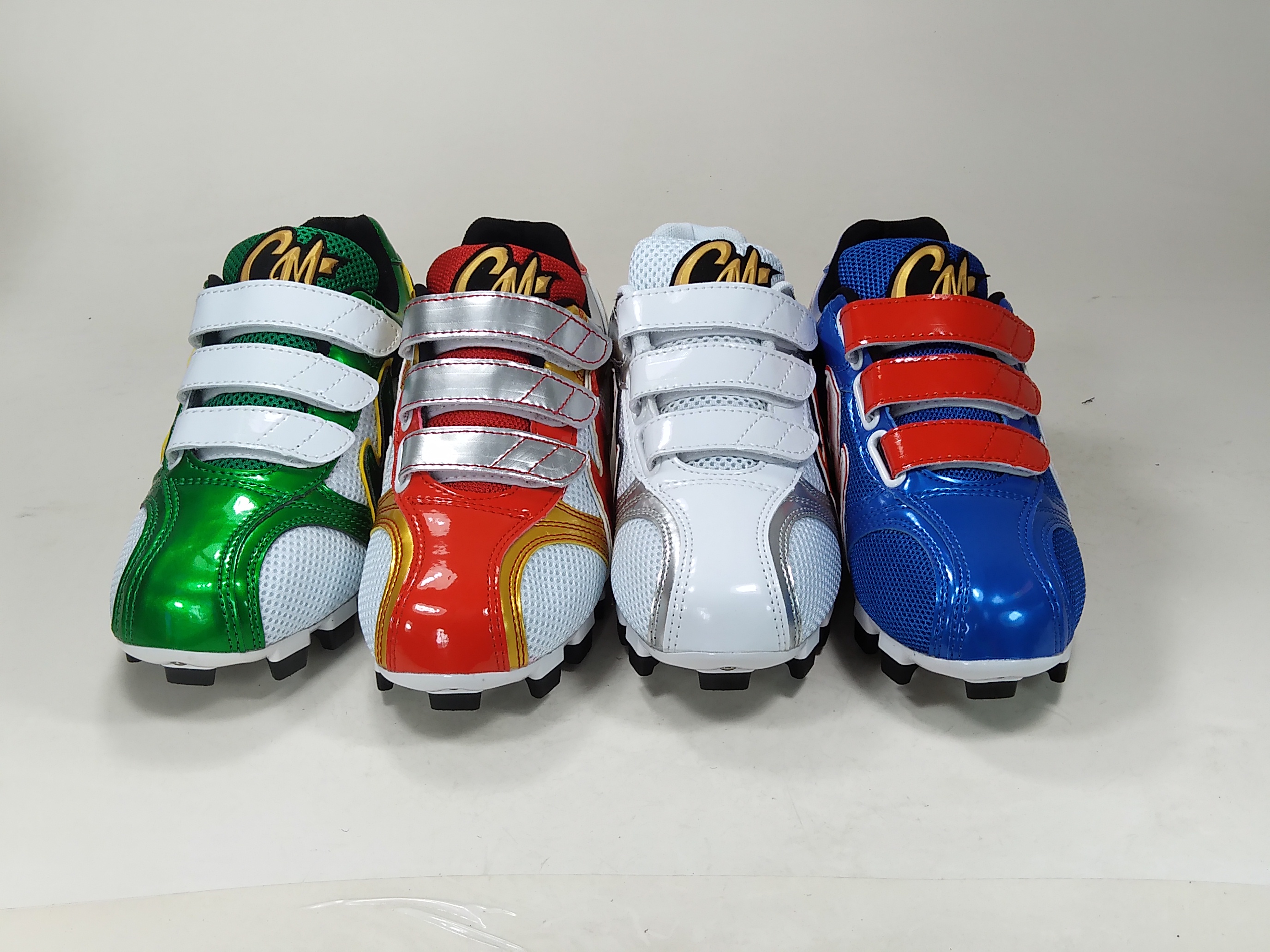 New personality color breathable hard rubber nail field baseball shoes softball shoes