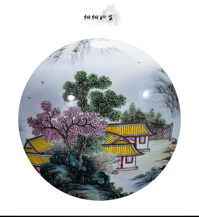 Jingdezhen ceramics handicraft Bridges the somebody else can furnishing articles storage tank ornaments ornament