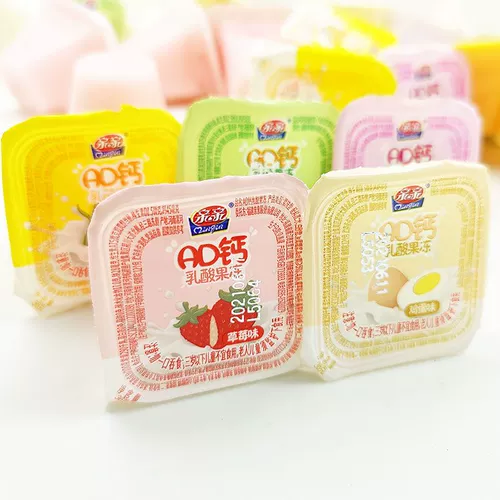 亲亲 Ad Calcium Lactate Jelly Fruit Aliveled Asorted Puding Pudd