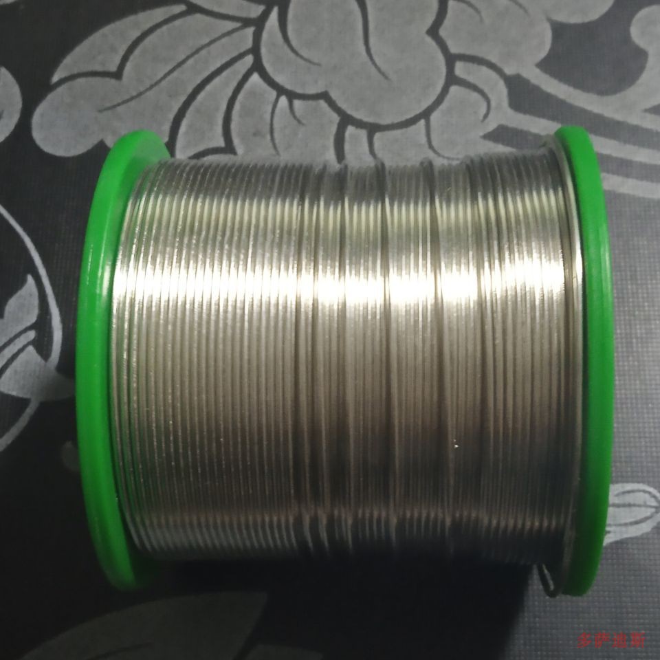 Sold by rice 1 2mm lead-free with lead welding tin wire solid automatic soldering machine welding soldering flux without soldering flux